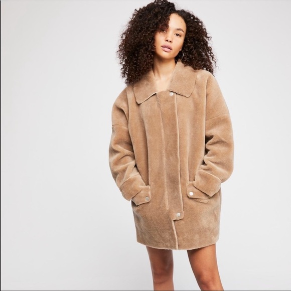 Free People Lindsay Faux Fur Double 